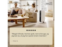 Mill Gentle Air WiFi olieovn 1500W (hvid) Radiatorer