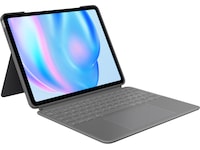Logitech iPad Air 13" Combo Touch tastaturcover (oxford grå) Tastatur og stylus