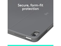 Logitech iPad Air 13" Combo Touch tastaturcover (oxford grå) Tastatur og stylus