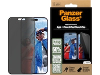 PanzerGlass iPhone 16 Plus | 15 Plus Privacy skærmbeskytter Skærmbeskyttelse mobiltelefon