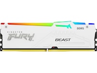 Kingston FURY Beast RGB DDR5 6000MHz 32GB (hvid) Hukommelse (RAM)
