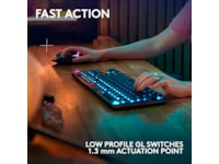 Logitech G915 X Lightspeed TKL Trådløst Gamingtastatur (sort) Gamingkeyboard