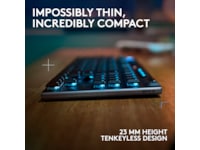 Logitech G915 X Lightspeed TKL Trådløst Gamingtastatur (sort) Gamingkeyboard