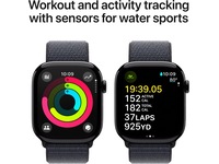 Apple Watch Series 10 46mm GPS + LTE Aluminium (pianosort) Smartwatches