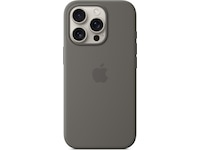 Apple iPhone 16 Pro Silikonecover (granitgrå) Mobilcover