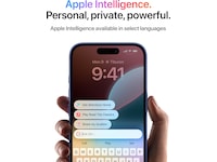 iPhone 16 Plus 256GB (grønblå) Mobiltelefoner