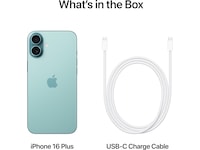 iPhone 16 Plus 256GB (grønblå) Mobiltelefoner