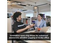 Sony Linkbuds Open True Wireless ørepropper (sort) In-ear høretelefoner