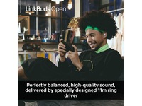 Sony Linkbuds Open True Wireless ørepropper (sort) In-ear høretelefoner