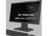Kenson 24" Wide 16:9 Privacy skærmbeskytter Skærmbeskyttelse tablet