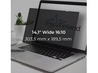 Kenson 14,1" Wide 16:10 Privacy skærmbeskytter Skærmbeskyttelse tablet
