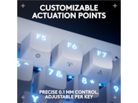 Logitech G Pro X TKL Rapid gamingtastatur (hvid) Gamingkeyboard