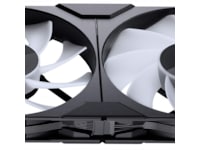 Phanteks M25 Gen2 120mm DRGB Reversed Ventilator 3pk (sort) Blæsere