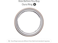 Oura Ring 4 Smart Ring str. 7 (roseguld) Smart ring