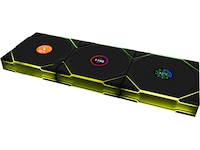 Lian Li UNI FAN TL Wireless LCD Reverse 3pk (sort) Blæsere
