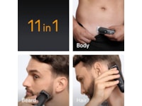 Braun Series 5 All-in-One grooming-sæt (grå) Hårtrimmer