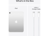 iPad 11" (2025) 128GB 5G (sølv) Tablets