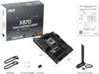 ASUS X870 MAX GAMING WIFI7 bundkort AMD Socket