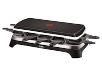 Tefal RE458812 raclette Inox & Design 10 pander (sort) Andet køkkenudstyr
