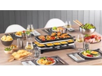 Tefal RE458812 raclette Inox & Design 10 pander (sort) Andet køkkenudstyr