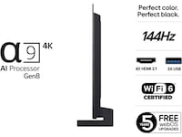 LG 42" C5 AI 4K OLED Smart TV (2025) Bundle 20 - 49 tommer TV