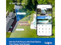 TP-Link Tapo C246D  Indoor/Outdoor Dual Lens overvågningskamera Overvågningskameraer