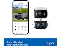 TP-Link Tapo C246D  Indoor/Outdoor Dual Lens overvågningskamera Overvågningskameraer