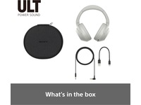 Sony ULT WEAR trådløse høretelefoner Over-Ear med mic (hvid) Høretelefoner