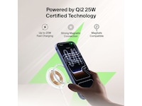 Belkin UltraCharge magnetisk ladeplade 25W Qi2 med stativ Trådløs oplader