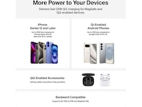 Belkin UltraCharge magnetisk ladeplade 25W Qi2 med stativ Trådløs oplader