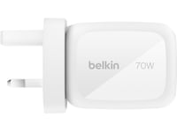 Belkin BoostCharge Pro GaN 70W vægoplader + rejseadapter Mobilopladere