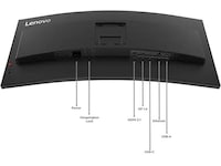 Lenovo 34" skærm ThinkVision T34WD-40 Skærme