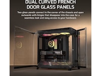 Corsair AIR 5400 RS-R ARGB Triple Chamber Mid Tower (sort) Midi Tower