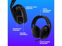 Logitech G321 Lightspeed Trådløst Gamingheadset (sort) Gamingheadset