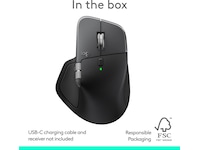 Logitech MX Master 4 til Mac Trådløs Mus (space black) Mus