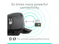 Logitech MX Master 4 Trådløs Ergonomisk Mus (grafitgrå) Mus