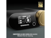 SteelSeries Arctis Nova Elite Trådløst Gamingheadset (salvie og guld) Gamingheadset