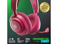 SteelSeries Arctis Nova 7X Gen 2 Trådløst Gamingheadset (magenta) Gamingheadset