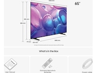 Samsung 65" Q6F QLED 4K smart-tv (2025) 60 - 69 tommer TV