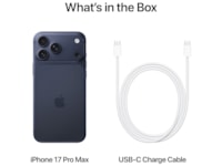 iPhone 17 Pro Max 2TB (dybblå) Mobiltelefoner