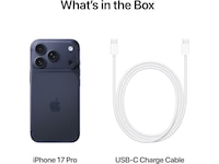 iPhone 17 Pro 512GB Dybt Blå Mobiltelefoner