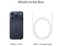 iPhone 17 Pro 256GB (dybblå) Mobiltelefoner