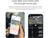 Google Nest Cam udendørs 2. gen (med ledning, hvid) Overvågningskameraer