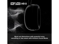 Sony INZONE H9 II Trådløst Støjreducerende Headset (sort) Gamingheadset