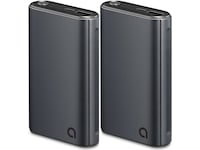 Andersson 10.000mAh Powerbank (sort) 2-pak Powerbank