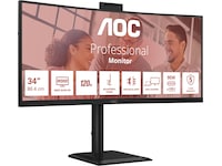 AOC 34" curved skærm CU34E4CW Skærme