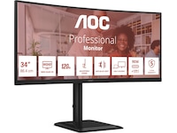 AOC 34" curved skærm CU34E4CV Skærme