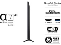 LG 75" NANO80 AI 4K NanoCell Smart TV (2025) + Soundbar 70 - 79 tommer TV