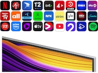 LG 83" G5 AI 4K OLED Smart TV (2025) + Soundbar Over 80 tommer TV