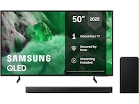 Samsung 50" Q7F2 QLED 4K Smart TV (2025) + Soundbar 50 - 59 tommer TV